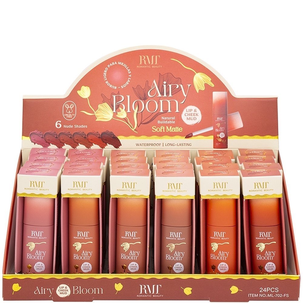 Rmt Airy Bloom Lip & Cheek Mud Set
